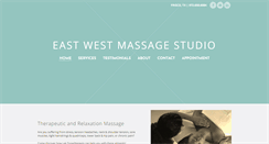 Desktop Screenshot of eastwestmassagestudio.com